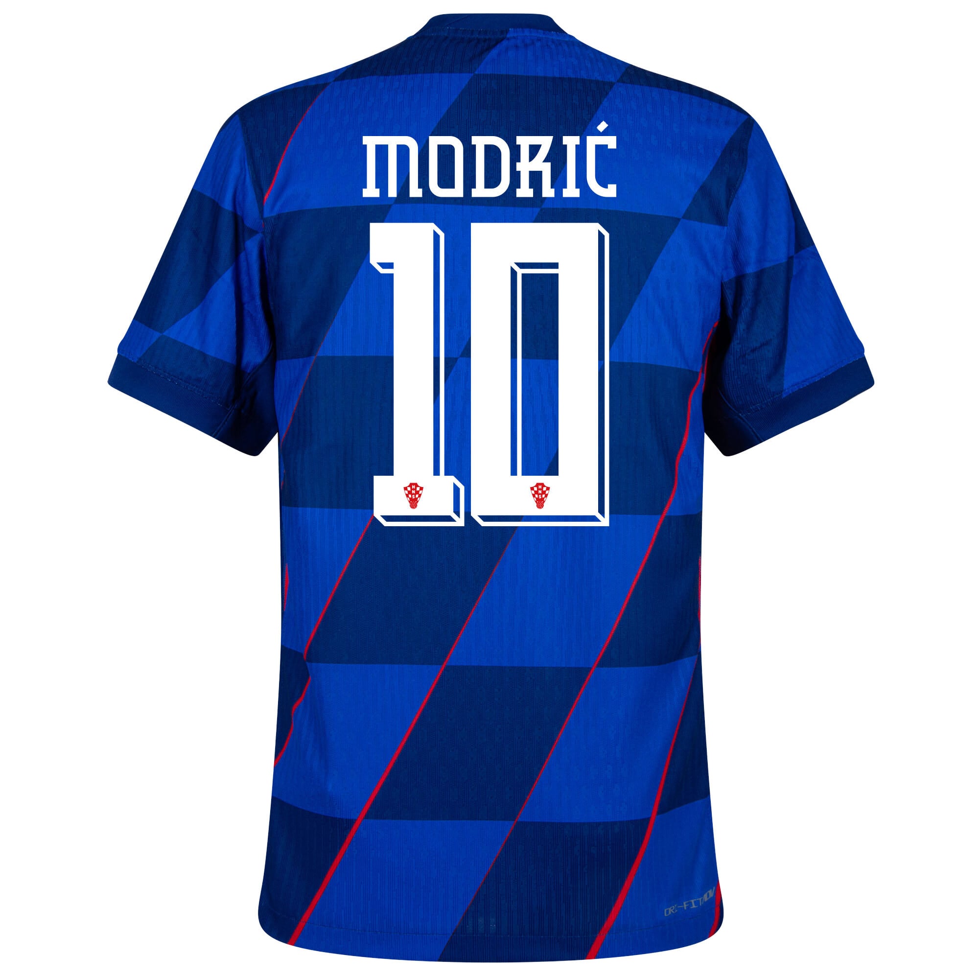 Croatia Away Modrić 10 Shirt 2024-2025 (Official Printing)