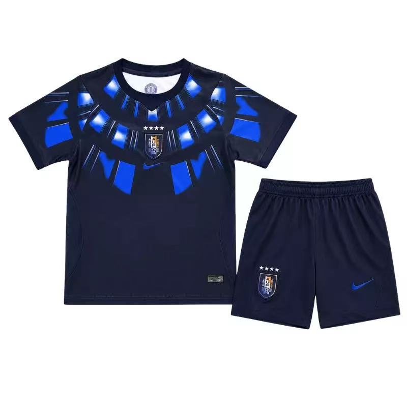 Kids Kit Uruguay Away Fan Jersey World Cup 2026