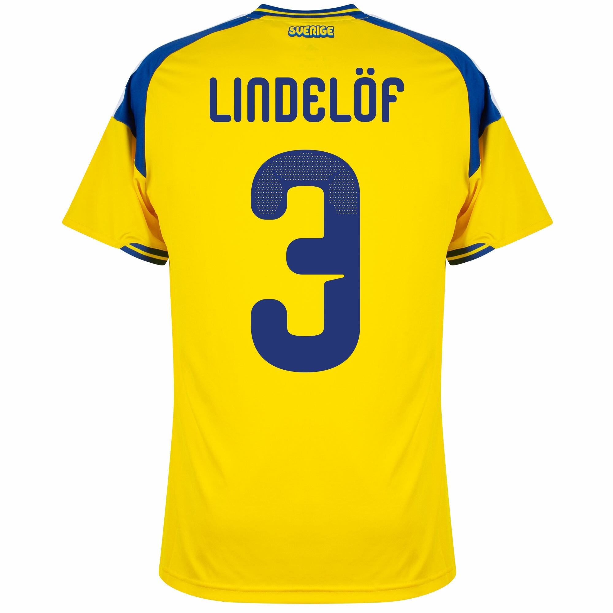 Sweden Home Lindelöf 3 Fan Jersey Shirt 2026-2027 World Cup