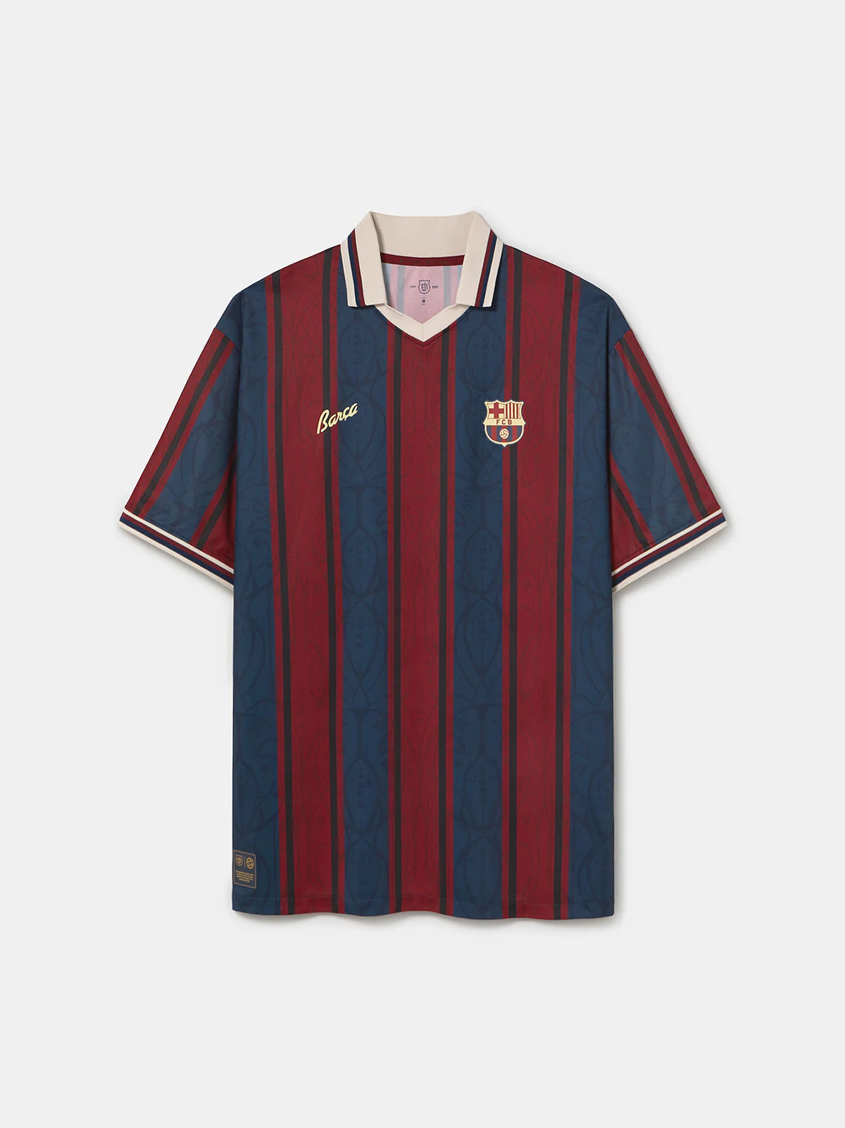 125TH ANIVERSARY Modernist FC Barcelona Polo – Oversize