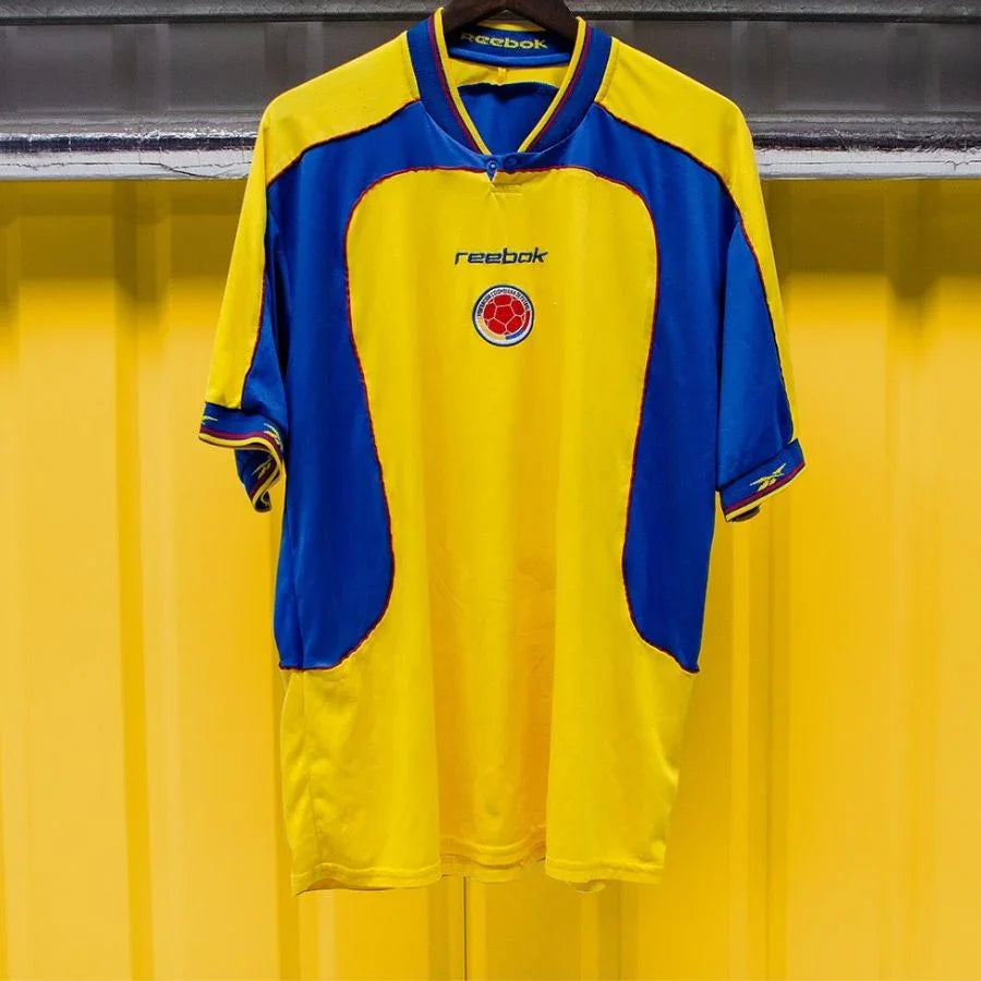 Retro Colombia Home Jersey 2001-02 Campeón Copa America