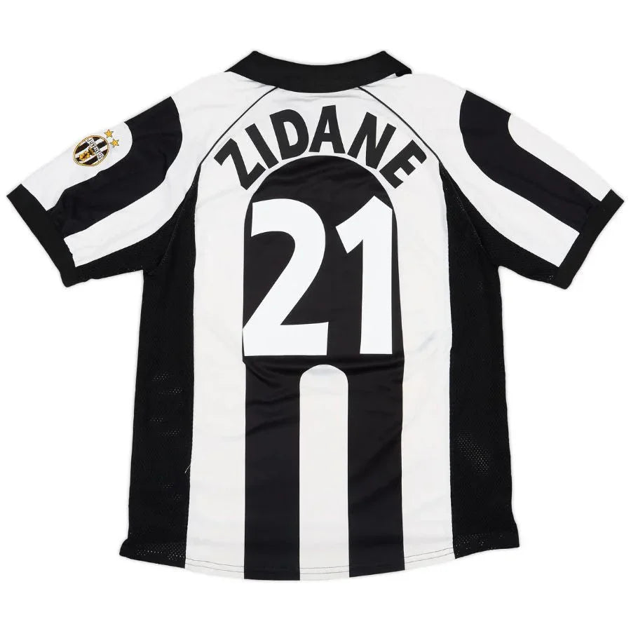 Zidane #21 Juventus Home Retro Jersey 1997/98