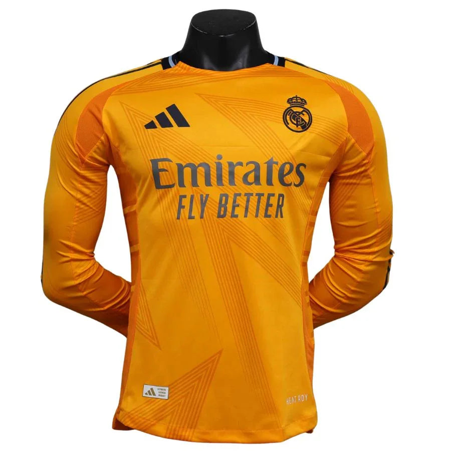 Real Madrid Away Long Sleeve Authentic Player 2024/25