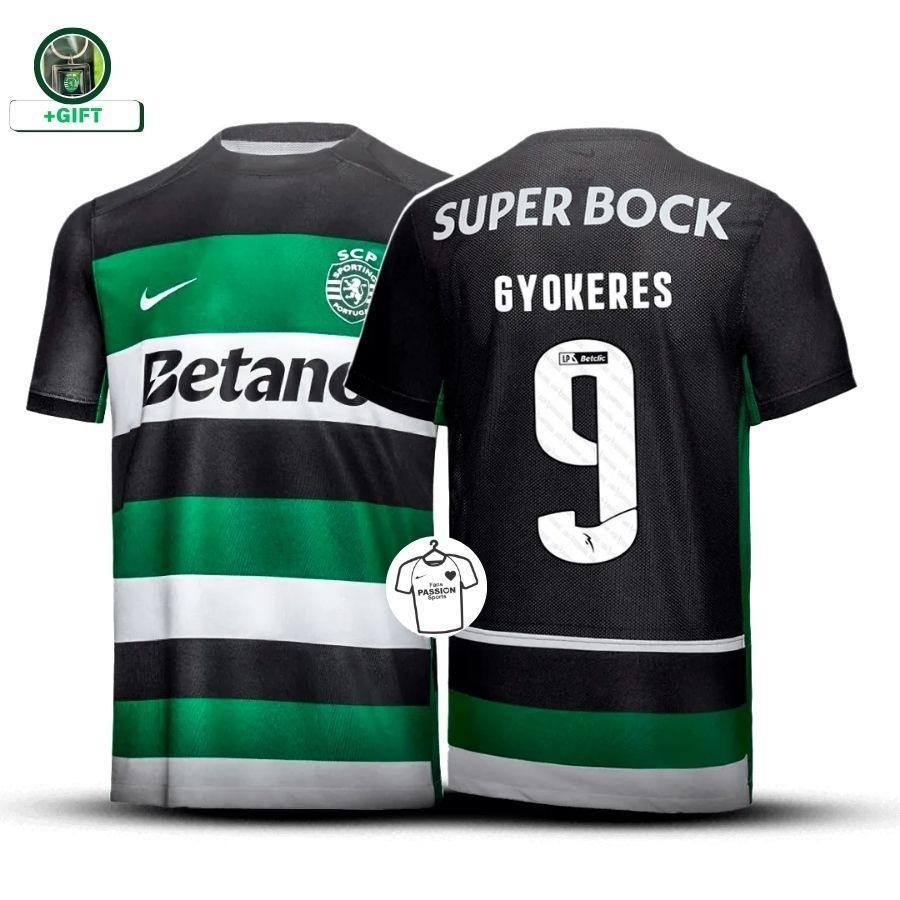 Gyökeres #9 Sporting Home Fan Jersey 2024/25