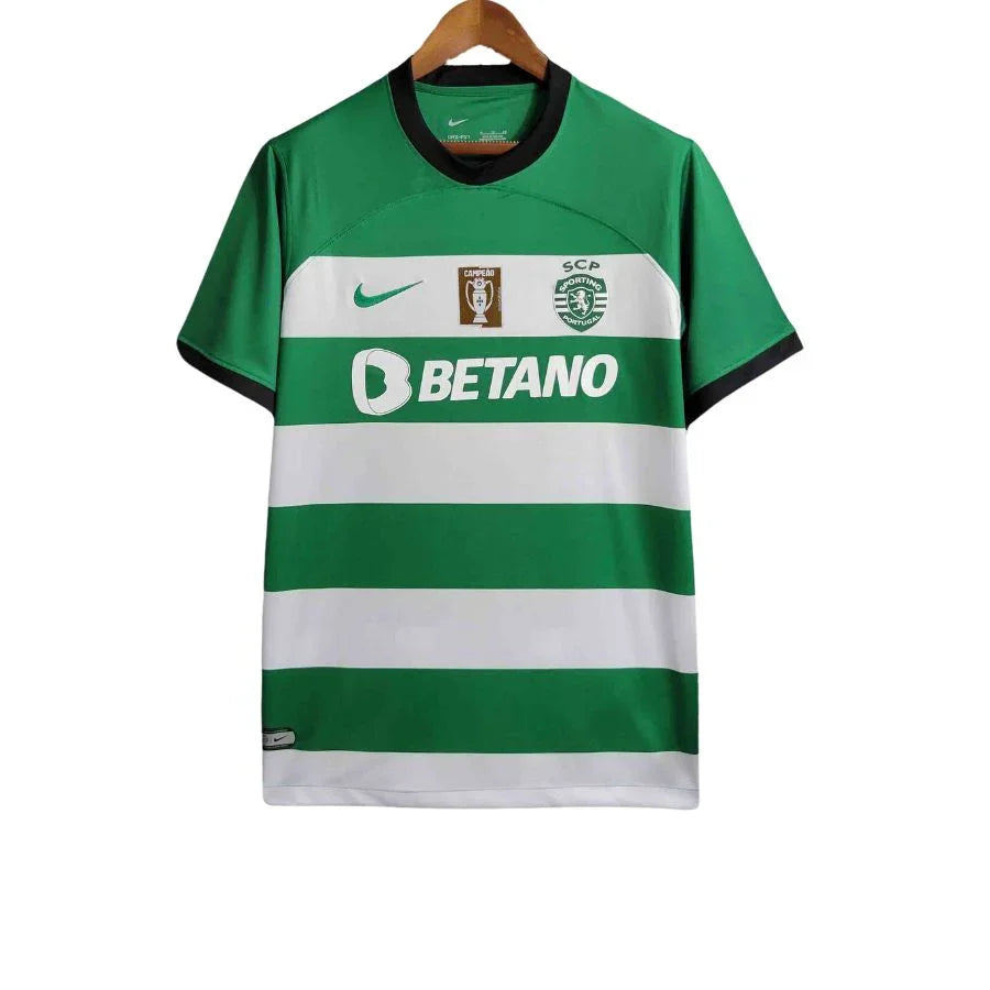 Sporting Champion Edition Home Fan Jersey 2023/24