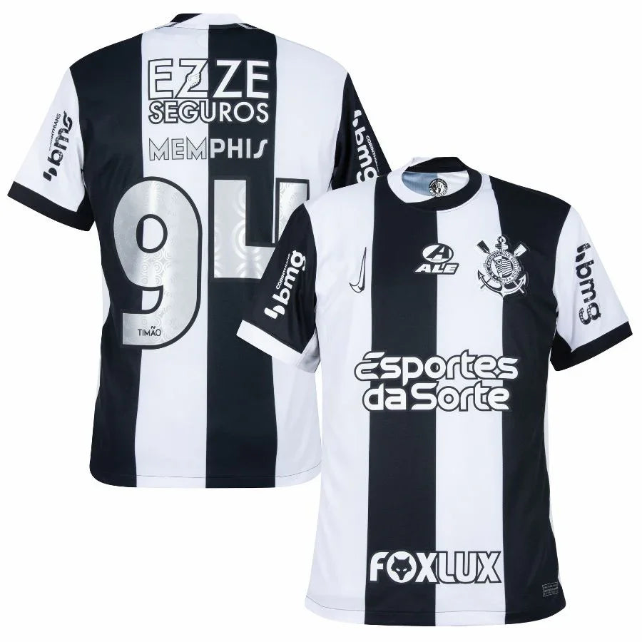 Corinthians Third Fan Jersey 2024/25 Full Sponsor (Official Printing)