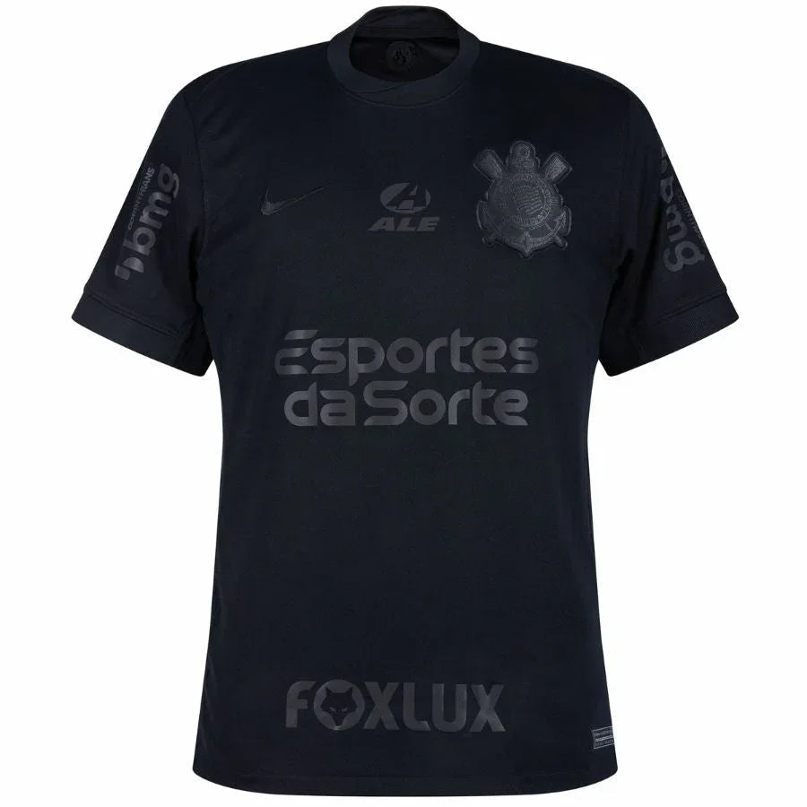 Corinthians Away Fan Jersey 2024/25 Full Sponsor (Official Printing)