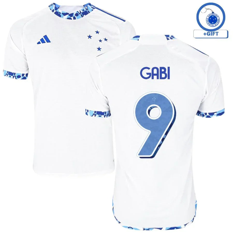 Cruzeiro Away GABI 9 Fan Jersey 2024/25 Gabigol