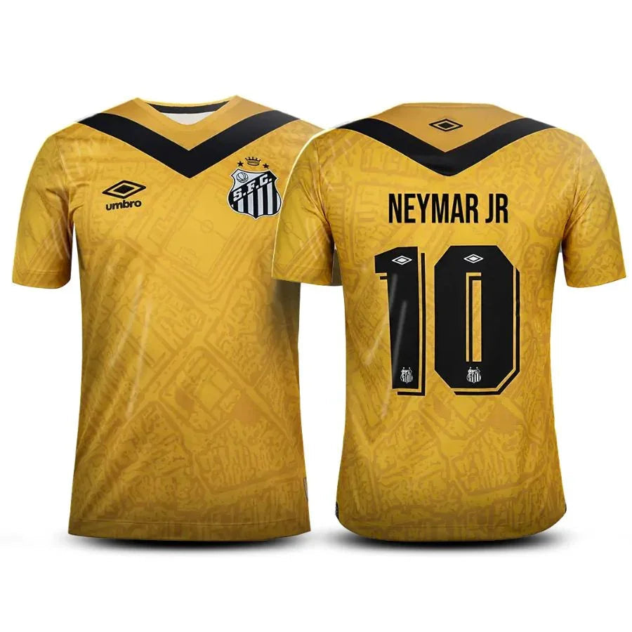 Santos Neymar JR 10 Home, Away or Third Fan Jersey 2024/25
