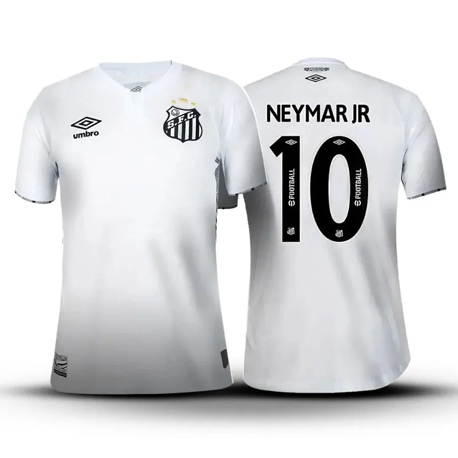 Santos Neymar JR 10 Home Fan Jersey 2024/25