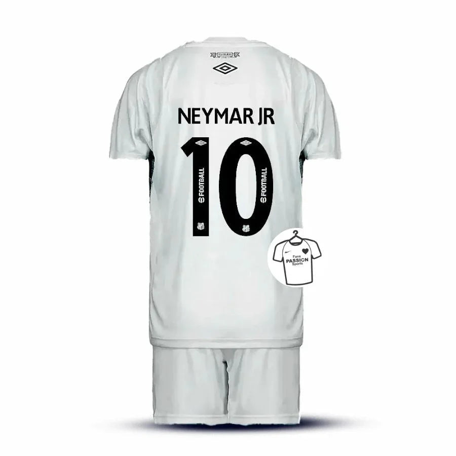 Kids Kit Santos Neymar Jr 10 Home Jersey 2024/25