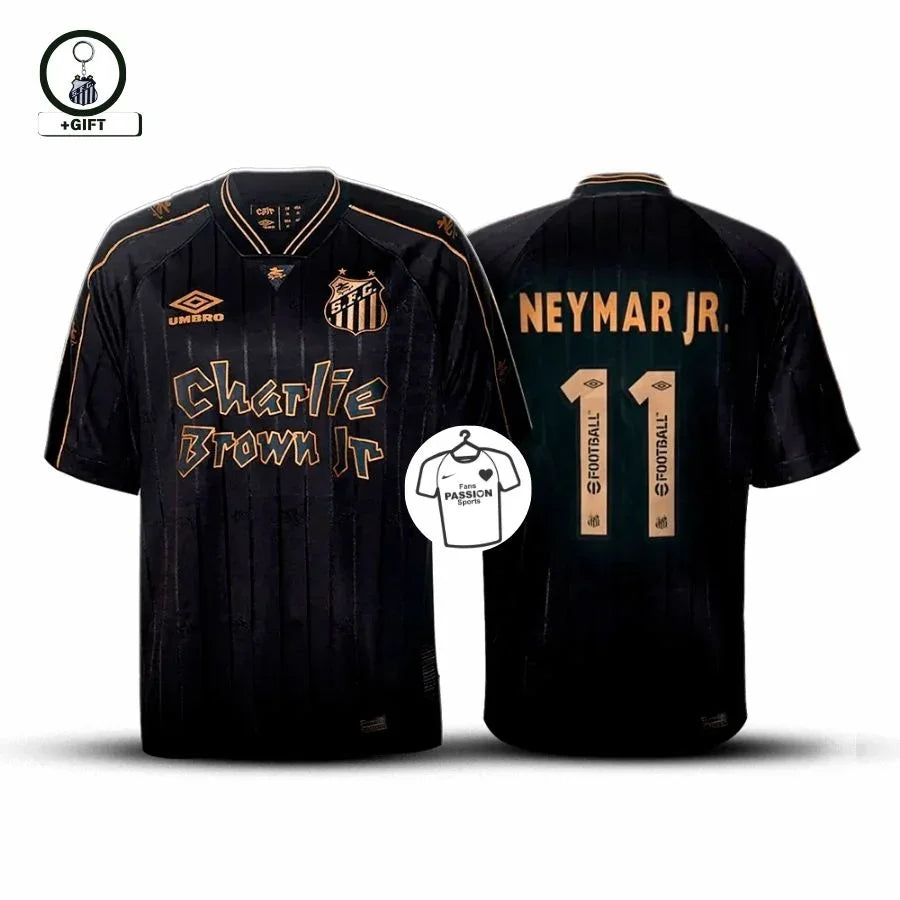 Santos Neymar JR 10 Special Edition Charlie Brown JR 2024 -Collab band home edition
