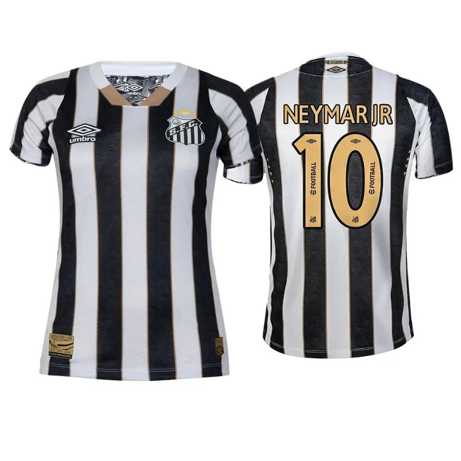 Santos Neymar JR 10 Away Fan Jersey Women's 2024/25