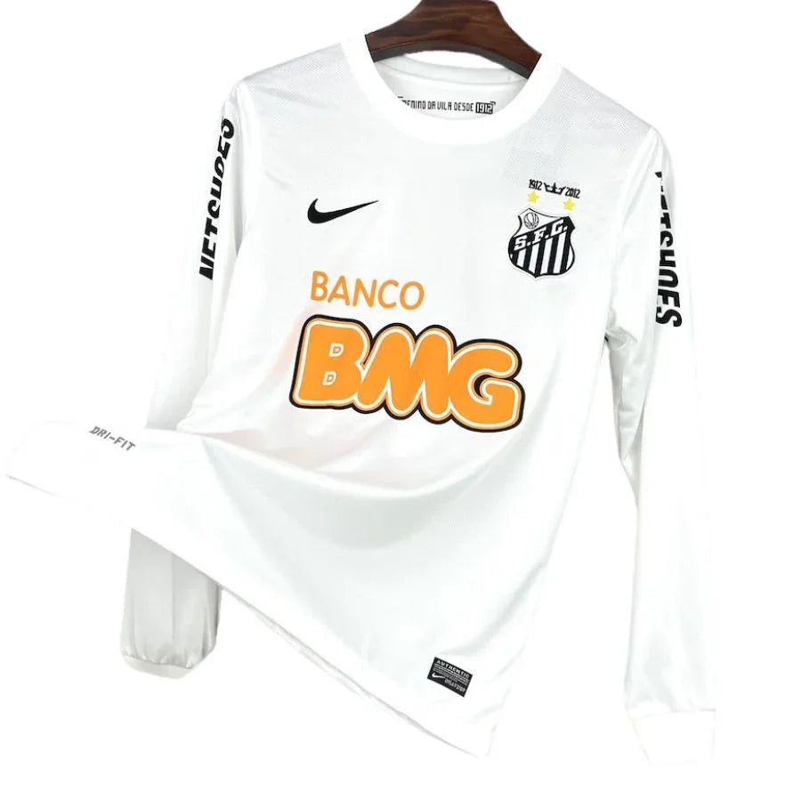 Santos Home Retro Jersey 2012/13 Long Sleeves