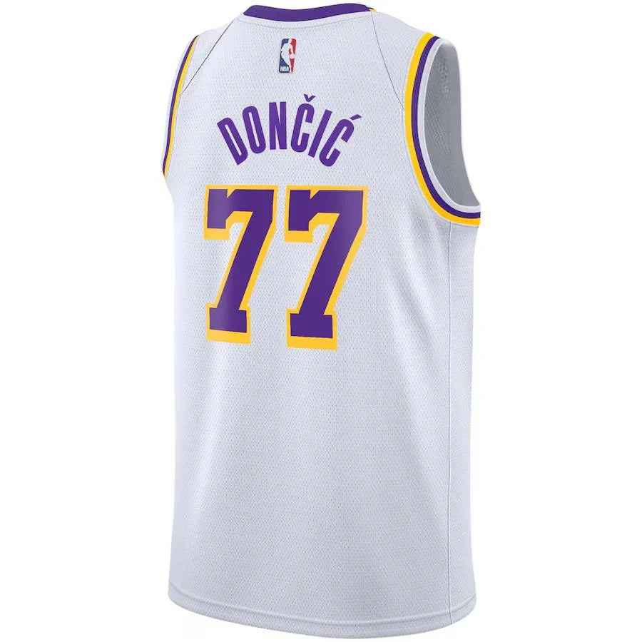 Luka Dončić Los Angeles Lakers Nike Unisex Swingman Jersey - Icon Edition - White