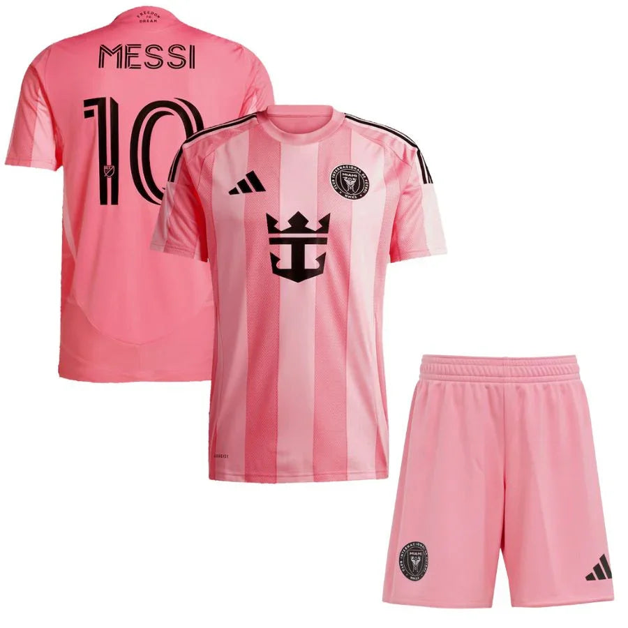 Kids Kit Inter Miami CF Lionel Messi 10 Home Fan Jersey 2025/26