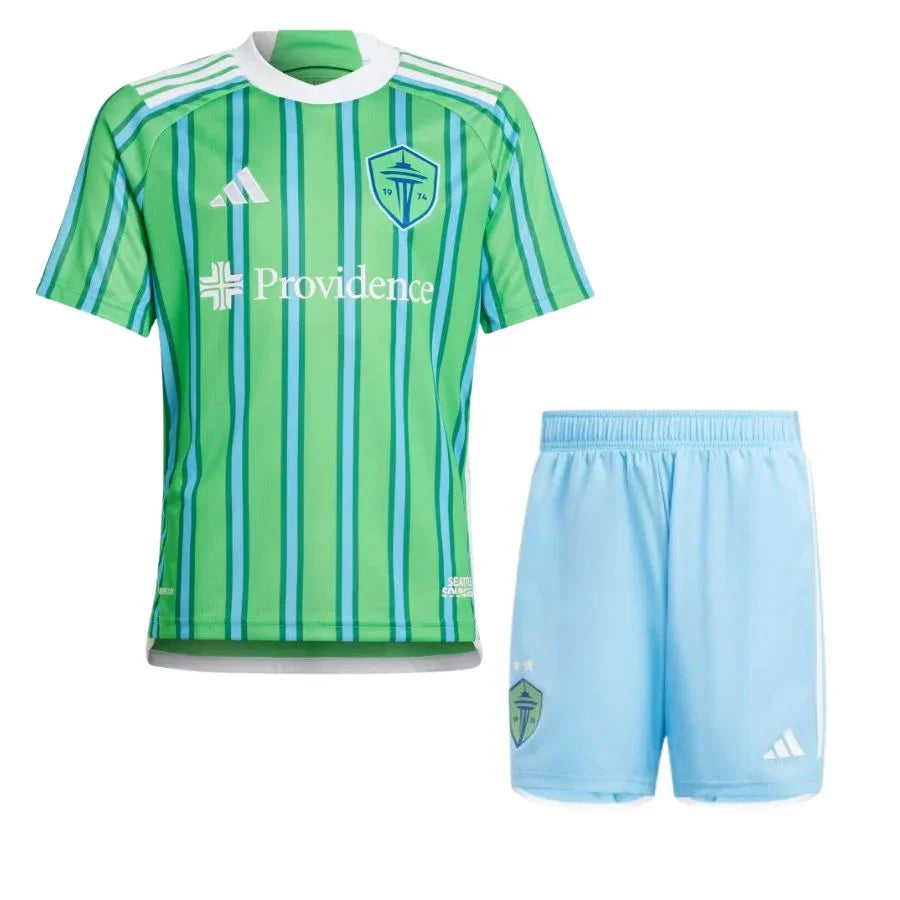 Kids Kit Seattle Sounders Fc Home Fan Jersey 2025/26