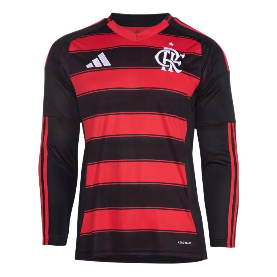 Flamengo Home Long Sleeve Fan Jersey 2025/26