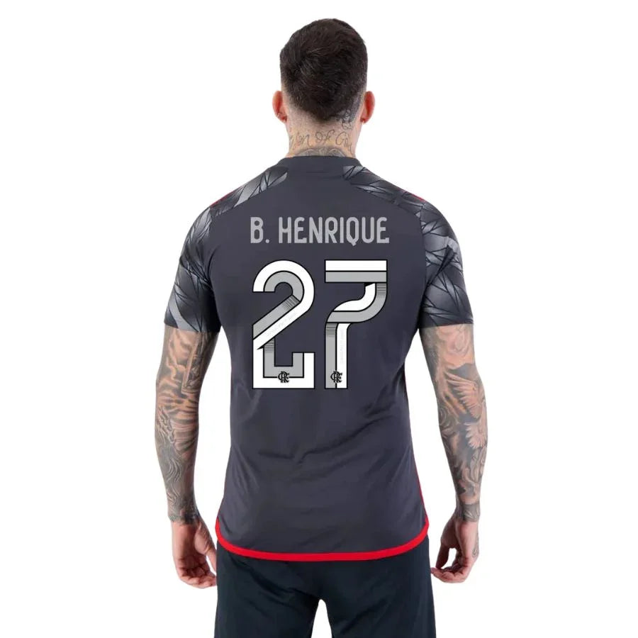 Flamengo Bruno Henrique 27 Third Fan Jersey 2024/25