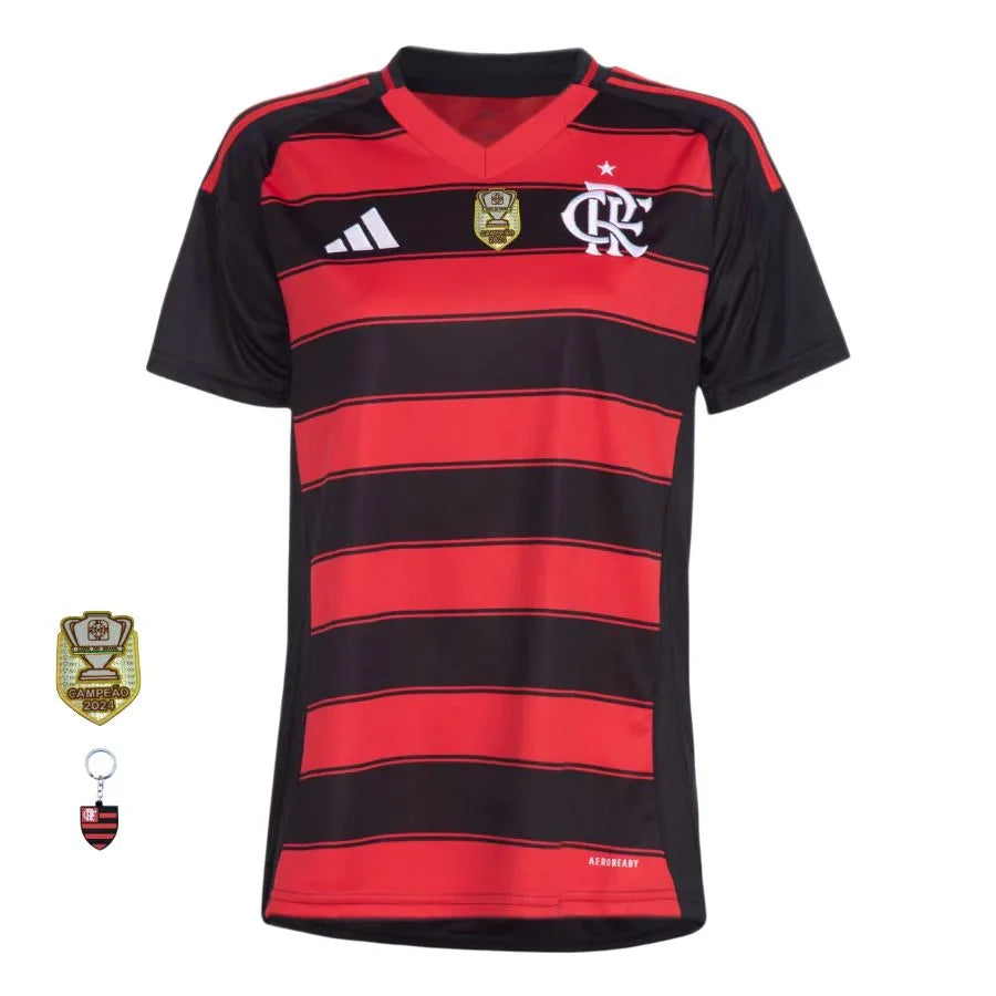 Flamengo Home Fan Jersey Women's 2025/26