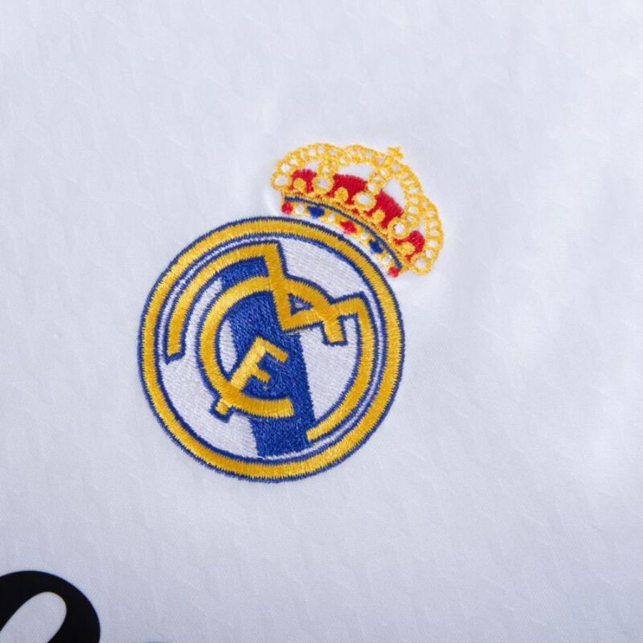Real Madrid Home Fan Jersey 2024/25 Patches UCL UEFA Foundation (Official Printing)