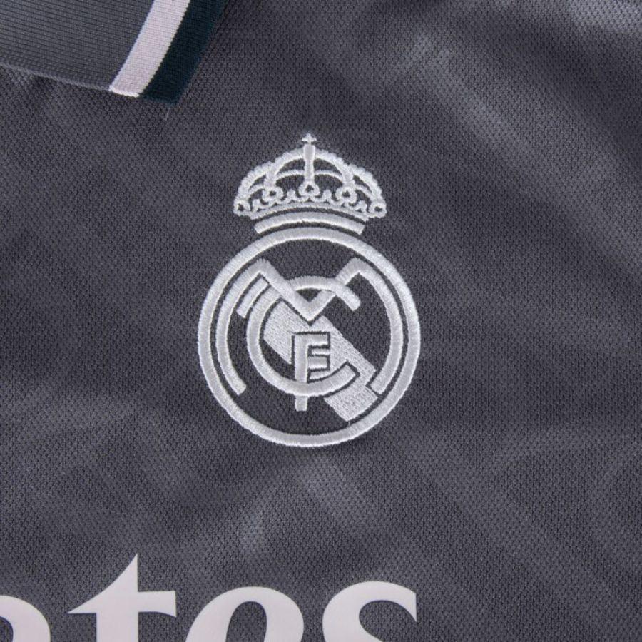 Real Madrid Endrick 16 Third Fan Jersey 2024/25 Patches UCL UEFA Foundation (Official Printing)