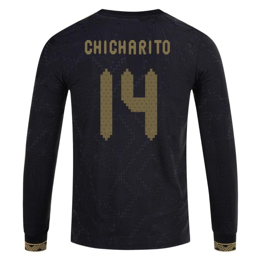 Mexico Chicharito 2025 Special Edition Long Sleeve Authentic Player Third Jersey by adidas