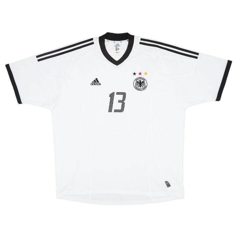 Germany Ballack Retro Home 2002/03 Fan Jersey