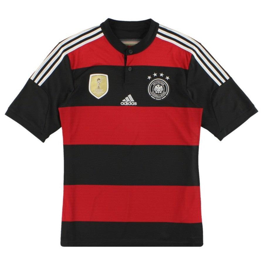 Germany Retro Away 2014 Fan Jersey Patch Winner World Cup Brazil 2014
