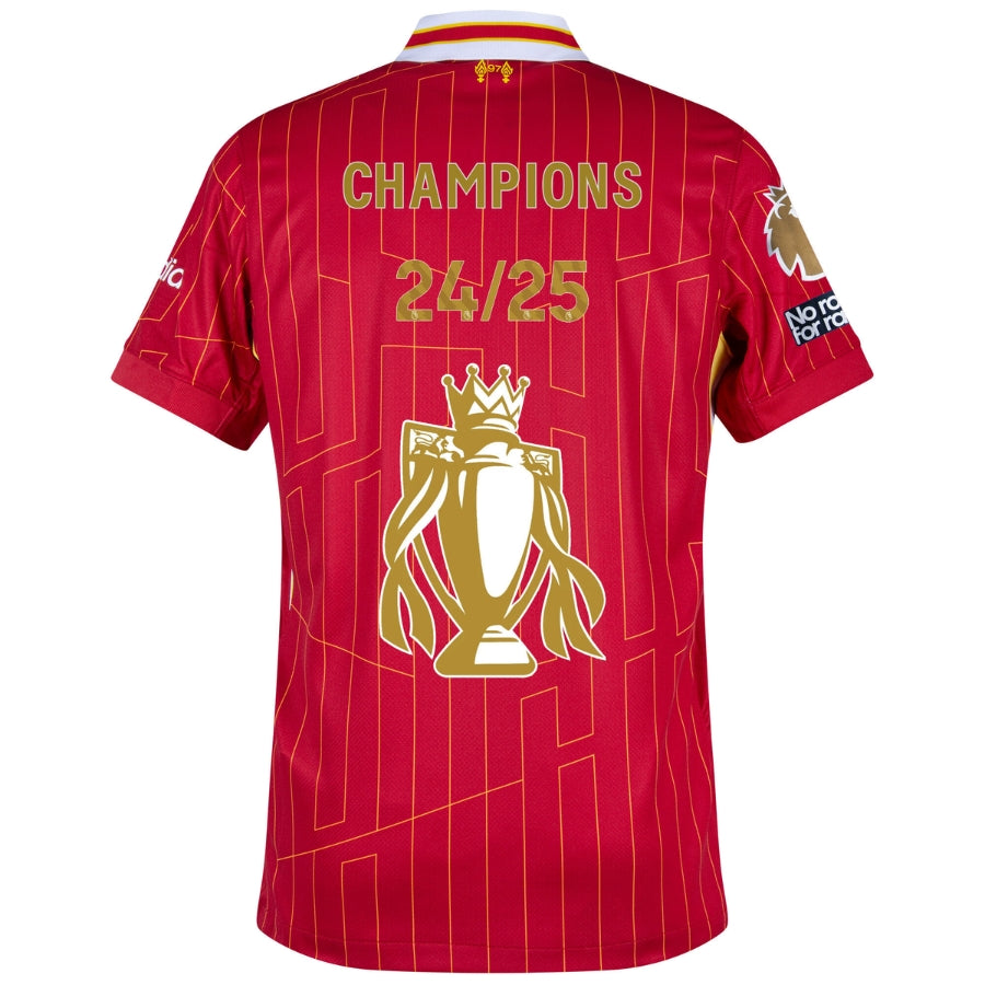 Liverpool Premier League Winners Trophy Edition Home Fan Jersey 2024/25