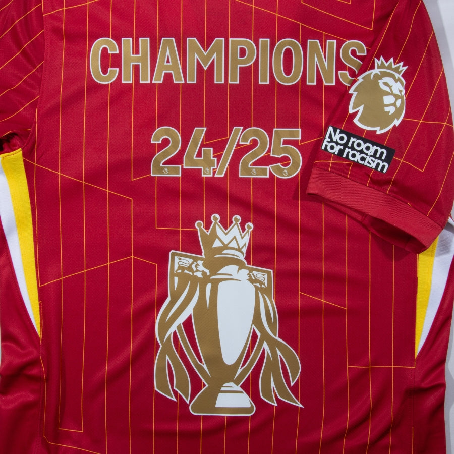 Liverpool Premier League Winners Trophy Edition Home Fan Jersey 2024/25