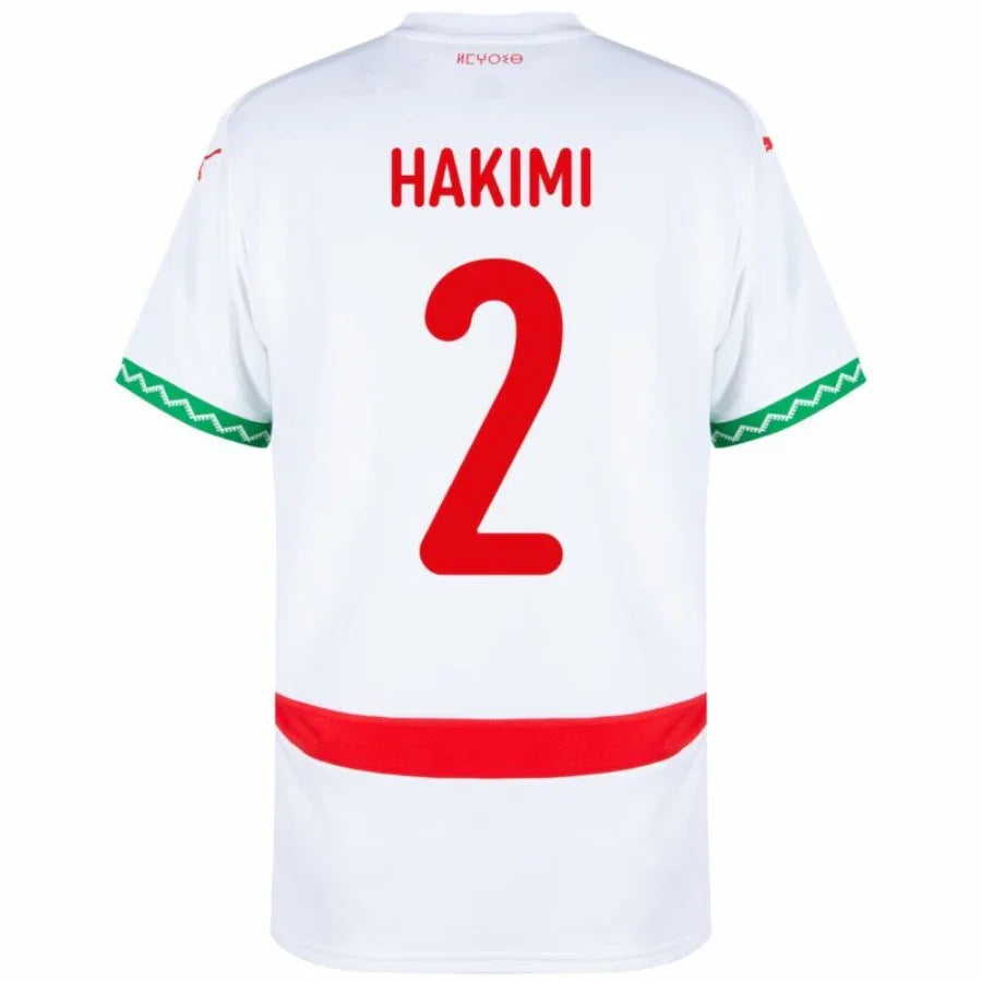 Morocco Hakimi 2 Away Fan Jersey 2025/26