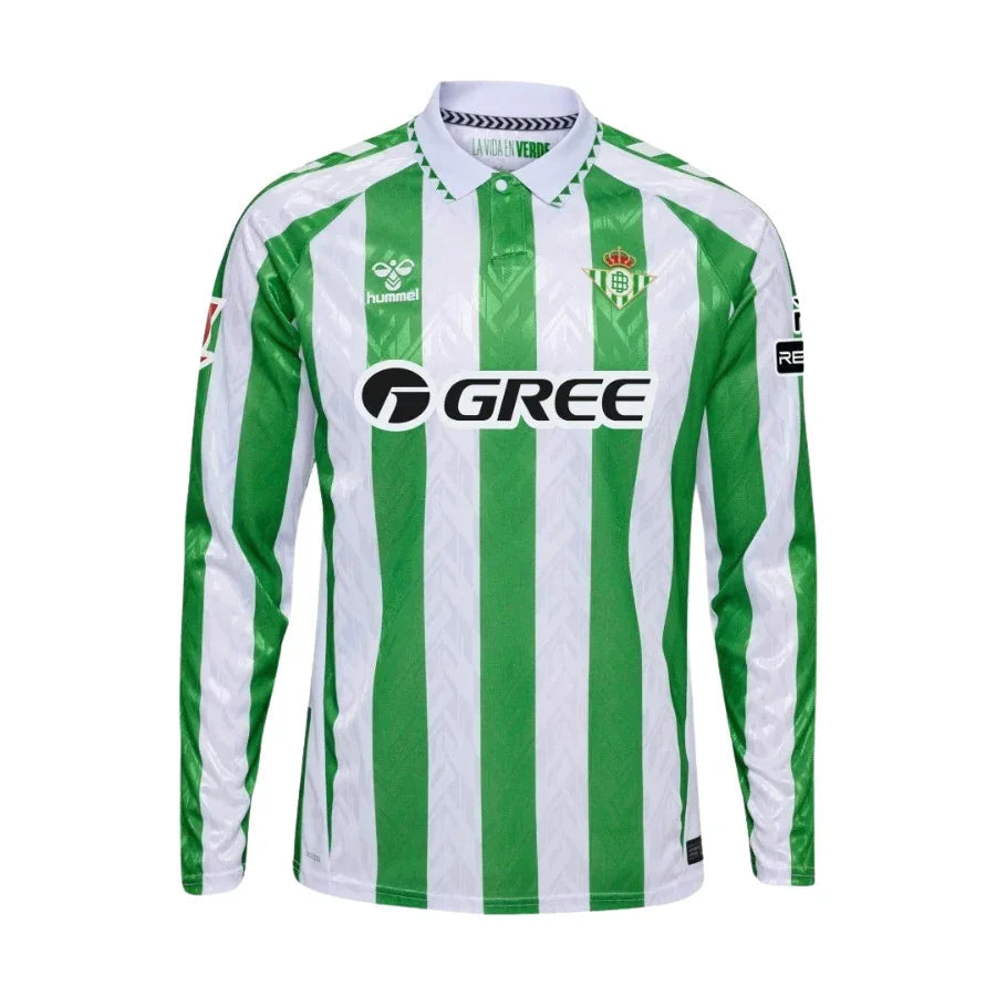 Real Betis Home Long Sleeve Jersey 2024/25