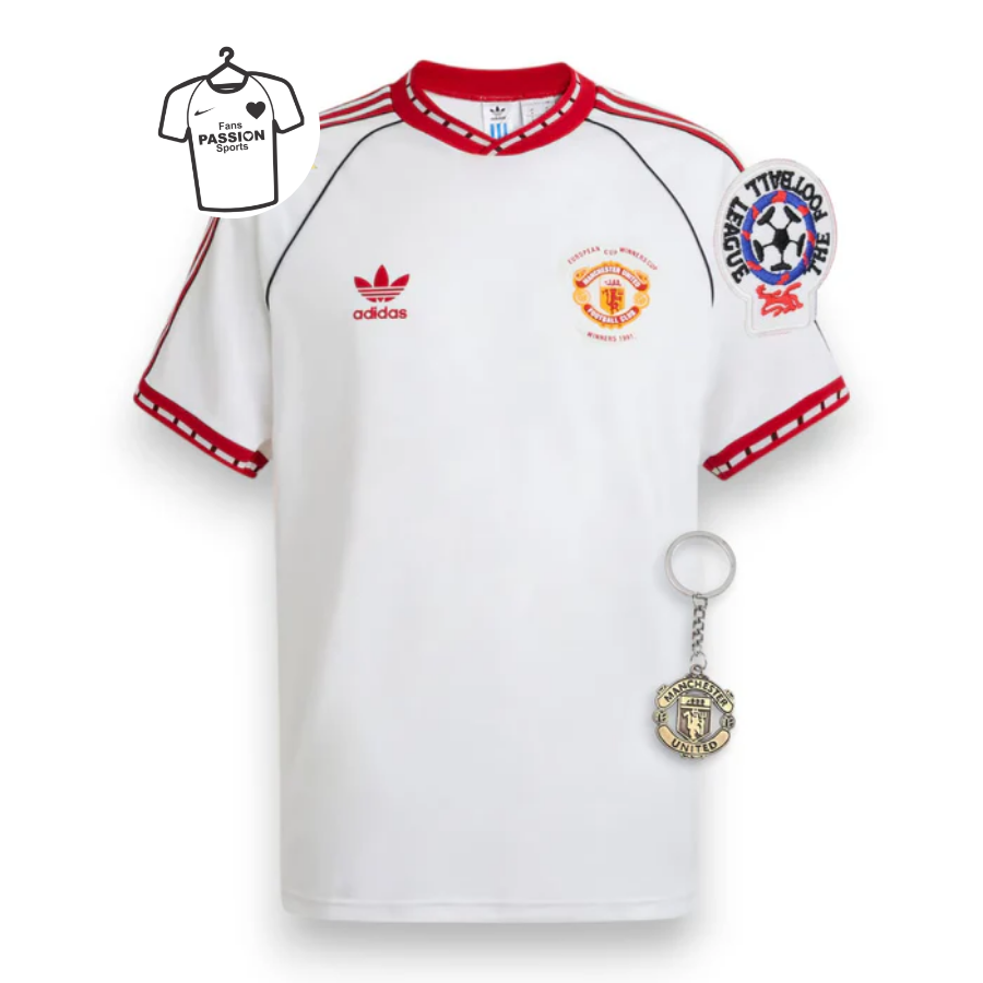 Manchester United x Bring Back Retro 1991 Fan Jersey Champions League Patch