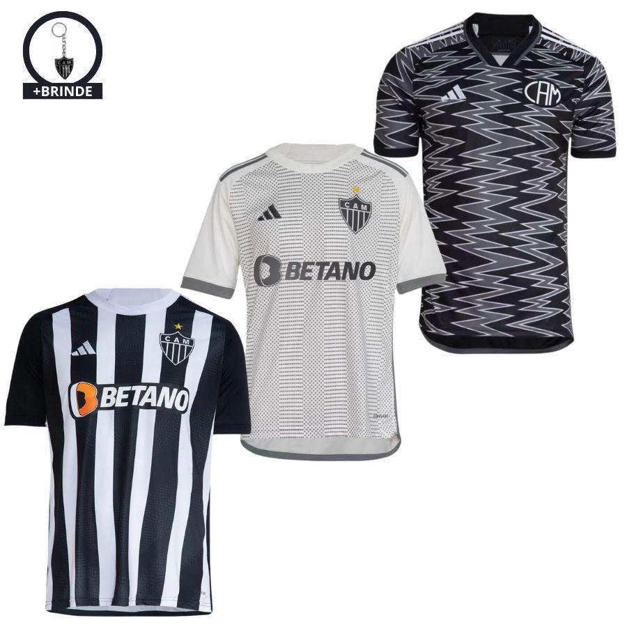 Atlético Mineiro Kit 3 Jerseys Home,Away E Third 2024/25