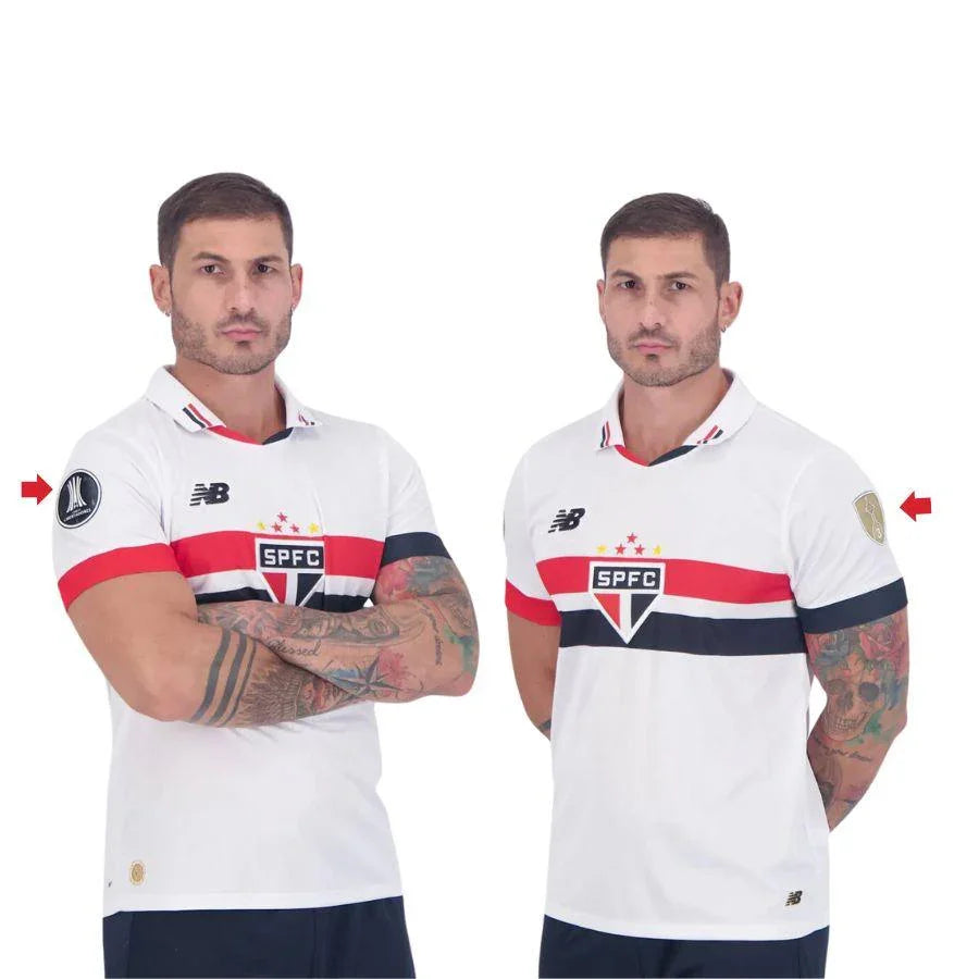 Kit 3 Jersey São Paulo Home, Away e Third 2024/25