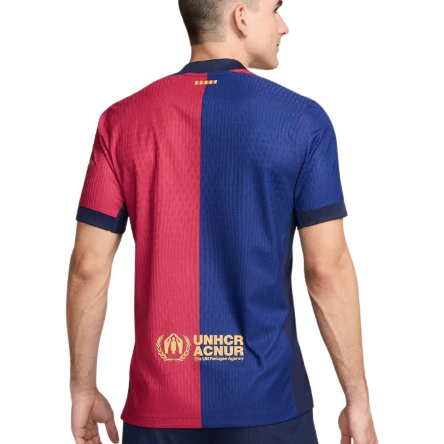 Barcelona Travis Scott Home Fan Jersey 2025/26 Spotify and FC Barcelona Collab With Travis Scott on a Special Cactus Jack Champions League Patch