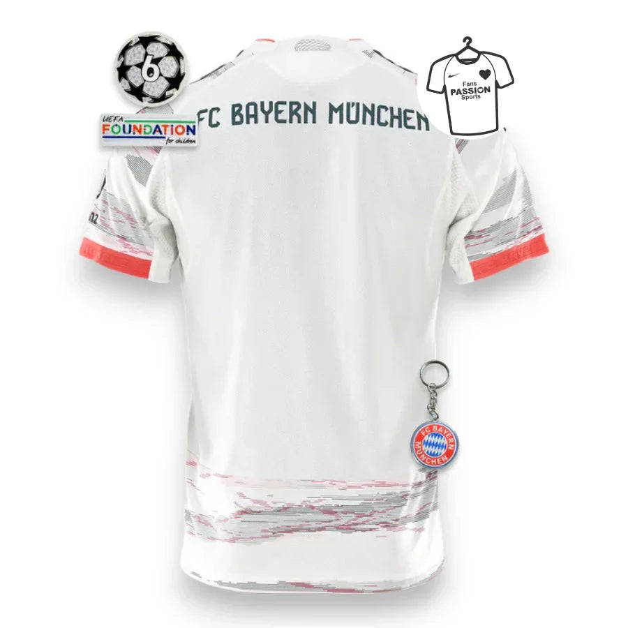 Bayern Munchen Away Fan Jersey 2025/26 Champions League Patch