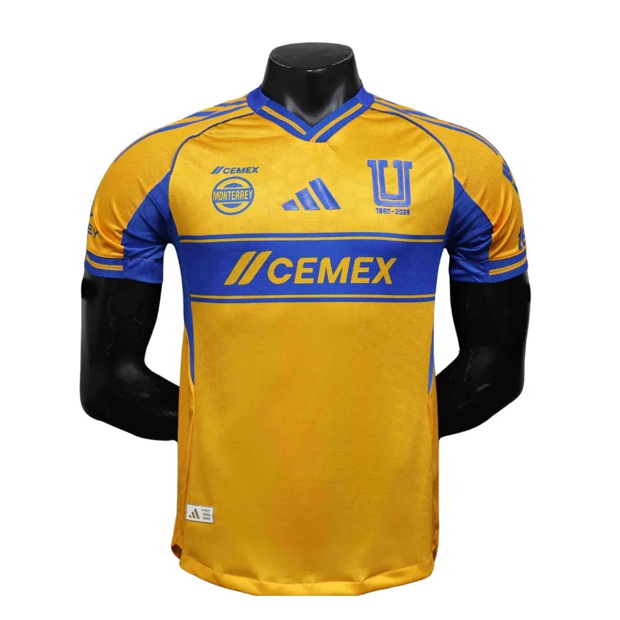 Tigres UANL Home Authentic Player 2025/26