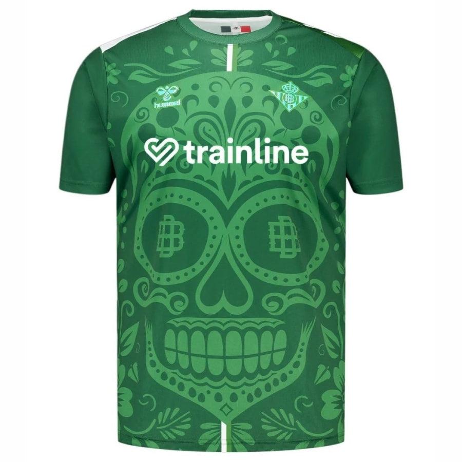 Real Betis Pre-Match Día De Muertos Fan Jersy 2025-2026