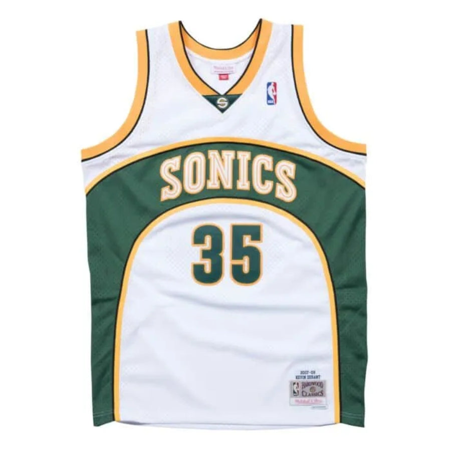 Regata Nba Seattle Supersonics 2007/08 Home Mitchell & Ness Hardwood Classics Swingman Kevin Durant