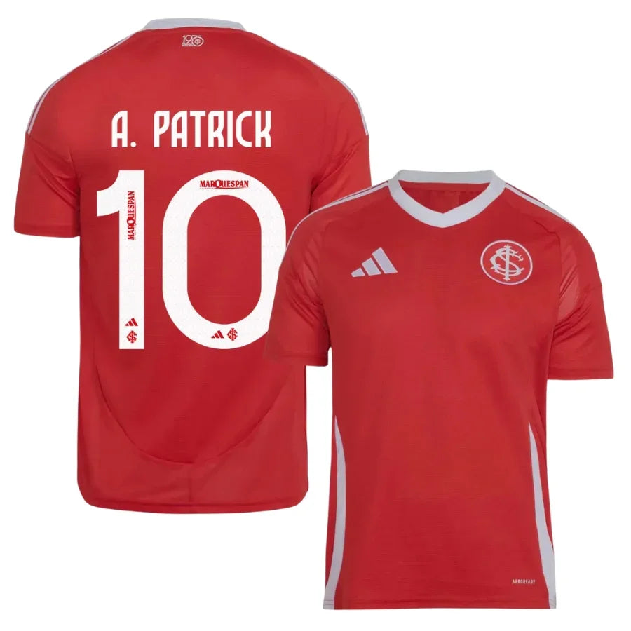 Internacional Alan Patrick 10 Home Fan Jersey 2025/26