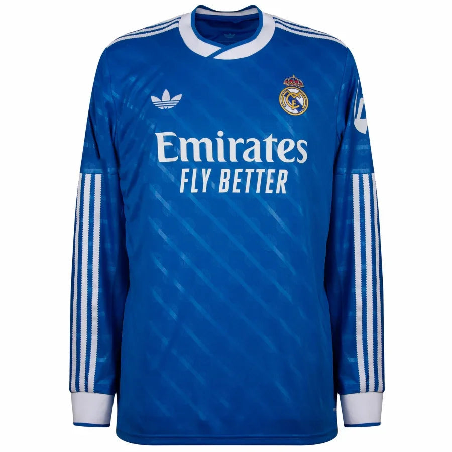 Real Madrid Third Fan Jersey Long Sleeve 2025/26