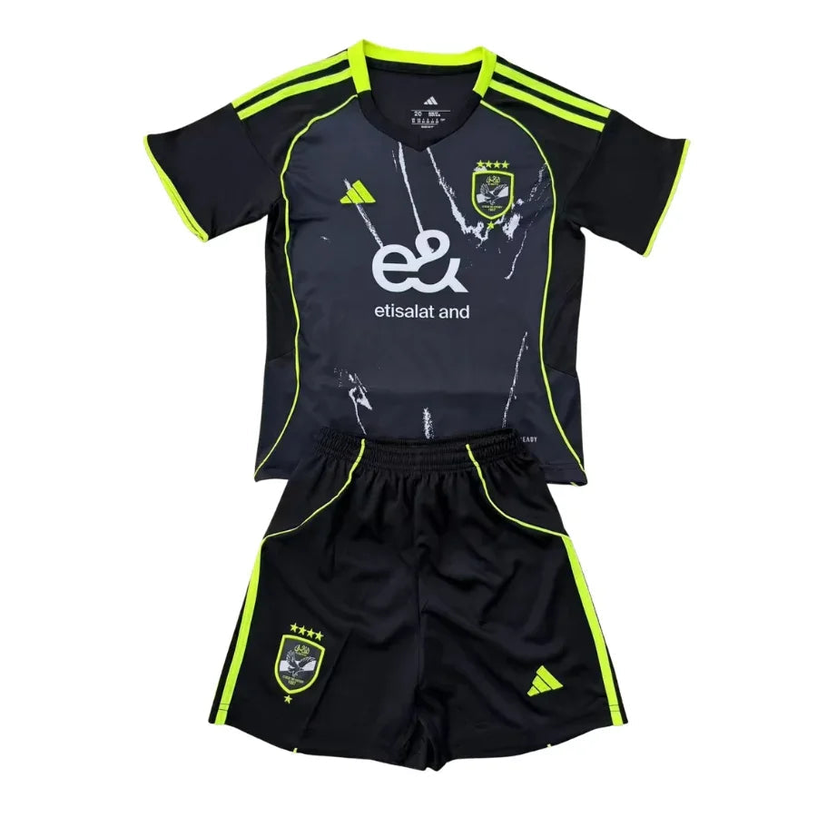Kids Kit Al Ahly Away Fan Version 2025/26