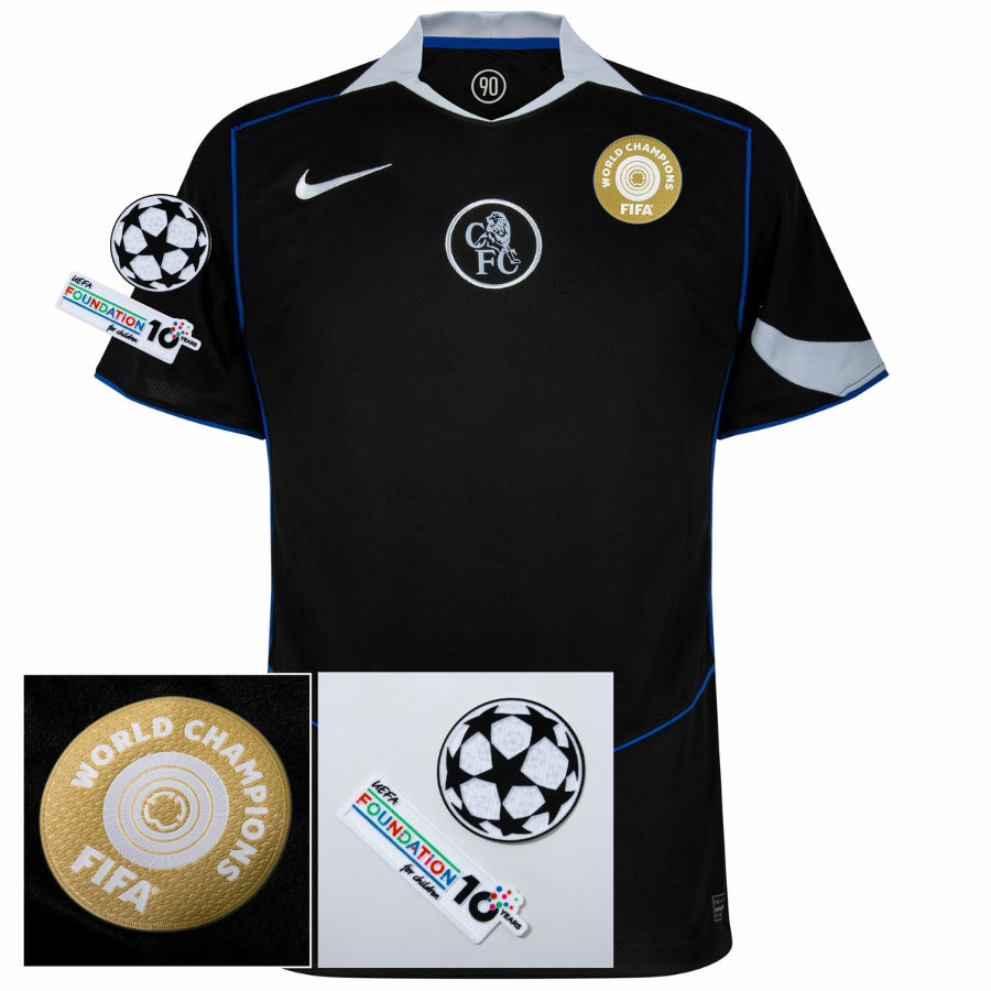 Chelsea Third Fan Jersey 2025/26 - Patchs Club World Cup UCL UEFA (Official Printing)