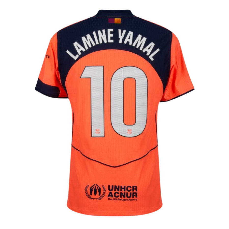 Barcelona Lamine Yamal 10 Third Fan Jersey 2025/26