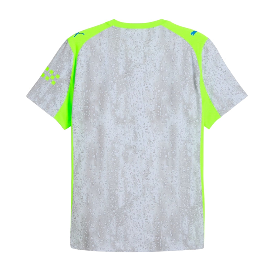 Manchester City Third Fan Jersey 2025/26 Patches UCL + 10th Anniversary UEFA.