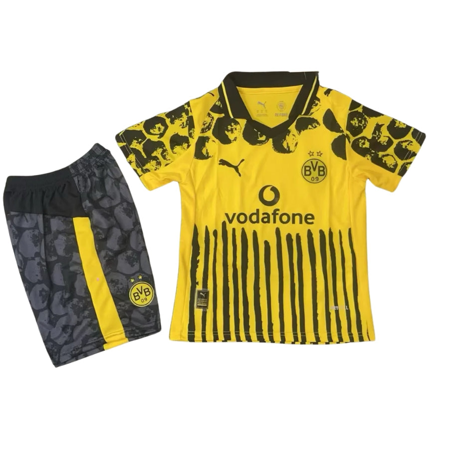 Kids Kit Borussia Dortmund Club World Cup Home Fan Jersey 2025/26