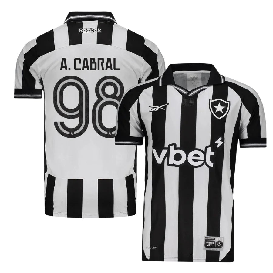 Botafogo A.Cabral 98 Home Fan Jersey 2025/26