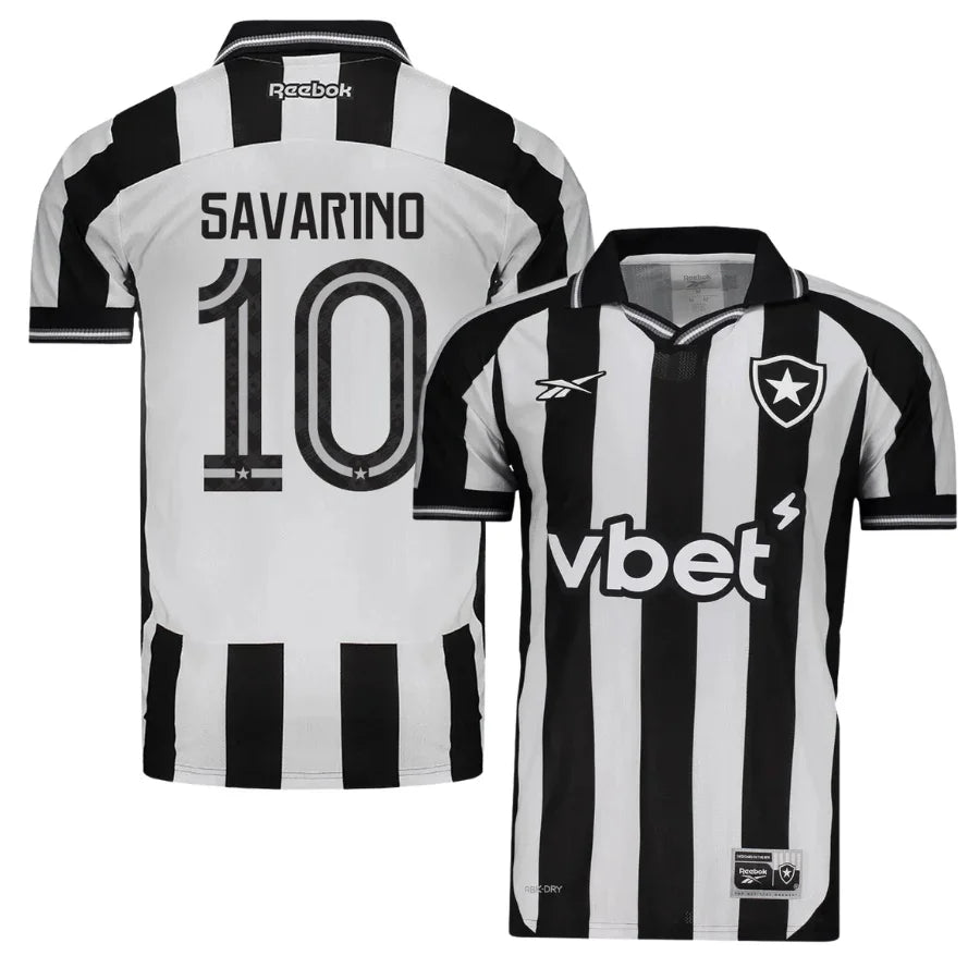 Botafogo Savarino 10 Home Fan Jersey 2025/26